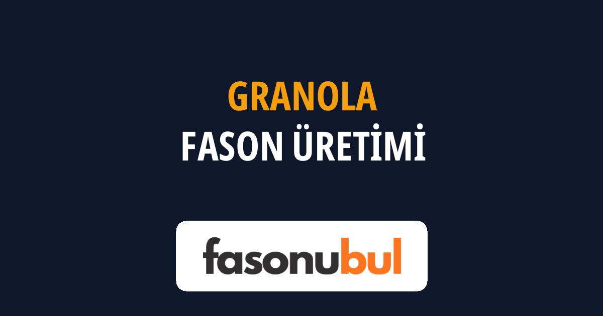 Granola Fason Üreticileri