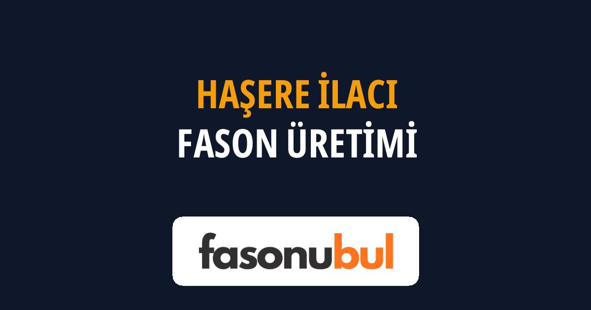 Haşere İlacı Fason Üreticileri