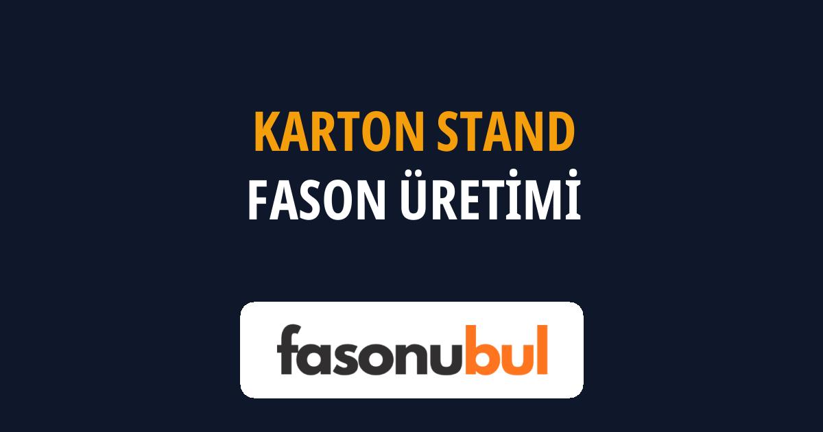 Karton Stand Fason Üreticileri
