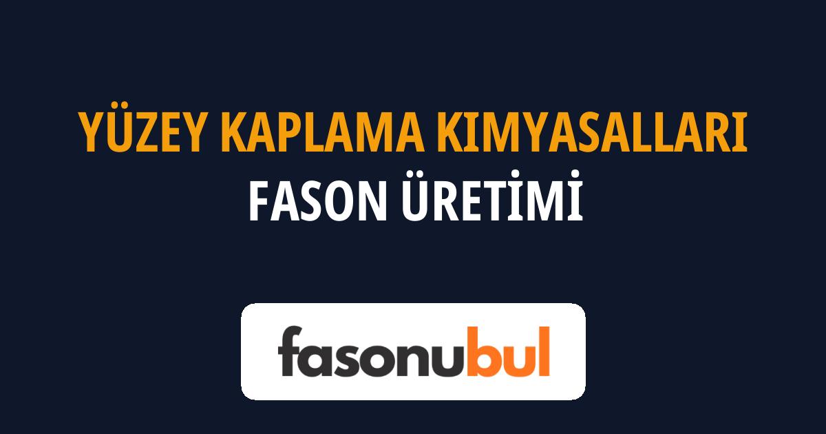 Yüzey Kaplama Kimyasalları Fason Üreticileri